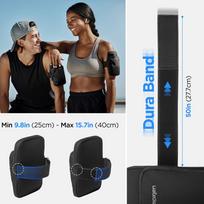 rankine telefonui - Spigen Dynamic Shield A702 Armband Black - 3 nuotrauka