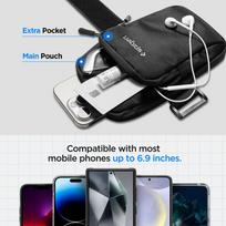 rankine telefonui - Spigen Dynamic Shield A702 Armband Black - 5 nuotrauka