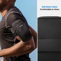 rankine telefonui - Spigen Dynamic Shield A702 Armband Black - 6 nuotrauka