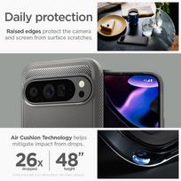pixel 9 xl - Spigen "Rugged Armor Google Pixel 9 PRO XL" Marble Grey - 7 nuotrauka