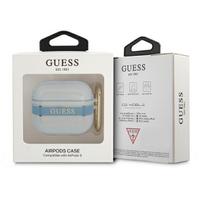 apple airpods ausines - Guess GUA3HHTSB Case for AirPods 3 Blue Cord - 2 nuotrauka