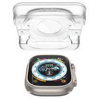 spigen glas.tr ez fit 2 pack - Apple Watch Ultra ekrano apsauginis stiklas Spigen SLAS.TR "EZ FIT" (2 vnt) - 4 nuotrauka