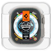 spigen glas.tr ez fit 2 pack - Apple Watch Ultra ekrano apsauginis stiklas Spigen SLAS.TR "EZ FIT" (2 vnt) - 6 nuotrauka