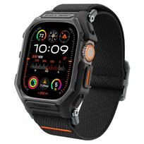 apple watch ultra apyrankes - Spigen Lite Fit Pro dėklas su dirželiu Apple Watch Ultra 1/2 (49mm) Matinė juoda (Matte Black) - 2 nuotrauka