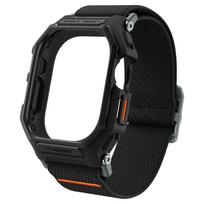 apple watch ultra apyrankes - Spigen Lite Fit Pro dėklas su dirželiu Apple Watch Ultra 1/2 (49mm) Matinė juoda (Matte Black) - 10 nuotrauka