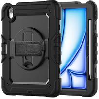 ipad 11 air - Tech-Protect Solid360 Case iPad Air 11" 2024 Black - 11 nuotrauka