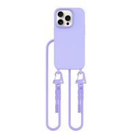 magsafe - Tech-Protect MagNecklace MagSafe Case for iPhone 15 Pro - Levandos spalvos (Lavender) - 5 nuotrauka