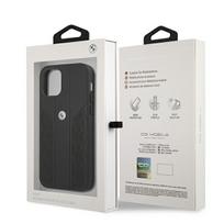 iphone 12 mini dekliukas - BMW Leather Curve Perforate Case for iPhone 12 mini - Black - 2 nuotrauka