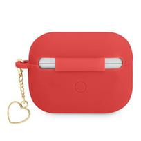apple airpods ausines - Guess GUAPLSCHSR Silicone Case for Airpods Pro Red - 3 nuotrauka