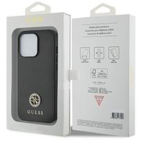 iphone 13 telefono deklas guess - Guess "Strass Metal Logo iPhone 13 Pro" Black - 2 nuotrauka
