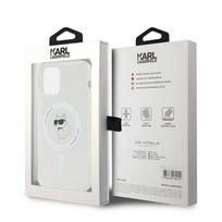 apple 12 deklas magsafe - Apple "Karl Lagerfeld IML Choupette MagSafe Case for iPhone 12/12 Pro" Skaidrus (Transparent) - 2 nuotrauka