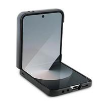 z flip6 - Mercedes "Leather Wood Imitation MagSafe Case Galaxy Z Flip 6" Black - 5 nuotrauka