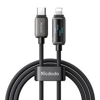usb c i usb c 2m - Mcdodo CA-2630 USB-C to Lightning cable, 36W, LED display, 1.2m - 5 nuotrauka