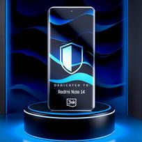 xiaomi 14 apsauga - Hybrid glass 3mk FlexibleGlass™ for Xiaomi Redmi Note 14 4G - 6 nuotrauka