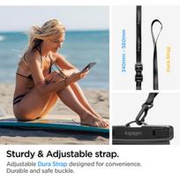 telefonas - Spigen "Shield A601 Universal Waterproof Case" Black 2 pack - 4 nuotrauka