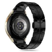 samsung galaxy 7 watch - Tech-Protect Stainless Line dirželis Samsung Galaxy Watch 4/5/5 PRO/6/7/FE Juodas (Black) - 5 nuotrauka