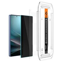 spigen glas.tr ez fit 2 pack - Spigen "Glas.TR EZ FIT HD Privacy Glass for Samsung Galaxy S25 Ultra" Juodas (Black) 2vnt - 3 nuotrauka