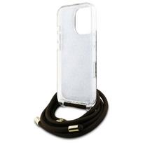 iphone 9 - Guess iPhone 16 Pro Max Crossbody Cord 4G Print Dėklas - Rudas (Brown) - 3 nuotrauka