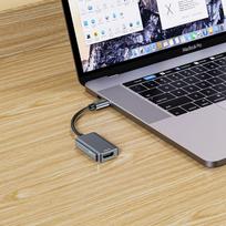 hdmi i c adapteris - Tech Protect USB-C (vyriškas) / HDMI (moteriškas) 4K 60Hz adapteris – juodas - 5 nuotrauka