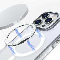 magsafe stovas - Tech-Protect "Magstand MagSafe Case iPhone 16" Transparent - 3 nuotrauka