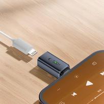 usb c i lightning adapteris - Tech Protect USB-C( male ) / Lightning (female) adapteris - pilkos spalvos - 4 nuotrauka