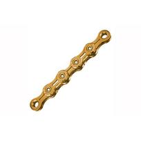dviracio grandines 11 - KMC Chain X11EL Ti-N x 118L Gold - 2 nuotrauka