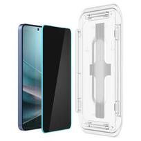 samsung galaxy s25 stikliukai - Spigen "Glas.TR EZ FIT HD Privacy Glass for Samsung Galaxy S24/S25" Juodas (Black) 2vnt - 6 nuotrauka