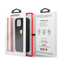 dekliukas iphone 13 mini - Guess GUHCP13SPSASBBK Saffiano Stripe Back Case for Apple iPhone 13 Mini Juodas - 2 nuotrauka