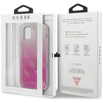 iphone 12 mini dekliukas - Guess "GUHCP12SPCU4GGPI 4G Gradient Case iPhone 12 Mini" Pink - 2 nuotrauka