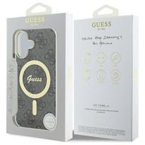iphone 166 - Guess IML 4G MagSafe dėklas Apple iPhone 16 - Juodas (Black) - 2 nuotrauka