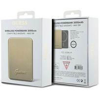 magsafe power bank - Guess GUPBM3ALGSGD 3000mAh, 5W, auksinis (gold) - 2 nuotrauka