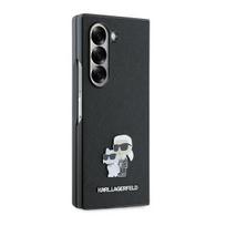 samsung fold 6 case - Karl Lagerfeld Saffiano Metal Pin dėklas Samsung Galaxy Z Fold 6 - Juodas (Black) - 4 nuotrauka