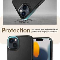 iphone 15 plus magsafe deklas - Spigen Cyrill Kajuk MagSafe Case Apple iPhone 14 Plus Black - 4 nuotrauka