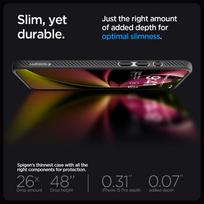 iphone telefonai - Spigen "Liquid Air iPhone 15 Pro" Matte Black - 3 nuotrauka