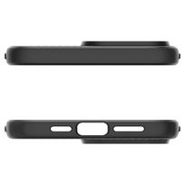 iphone telefonai - Spigen "Liquid Air iPhone 15 Pro" Matte Black - 11 nuotrauka