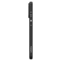 iphone telefonai - Spigen "Liquid Air iPhone 15 Pro" Matte Black - 12 nuotrauka