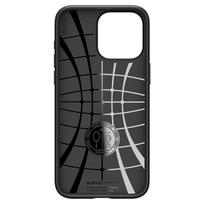 iphone telefonai - Spigen "Liquid Air iPhone 15 Pro" Matte Black - 13 nuotrauka