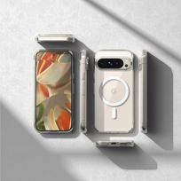 pixel 9 deklas - Ringke "Fusion MagSafe Case for Google Pixel 9 / 9 Pro" Skaidrus (Clear) - 3 nuotrauka
