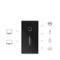 shark - Ugreen 2 In 4 Out USB 3.0 Sharing Switch Box - 7 nuotrauka