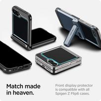 z flip6 - Spigen Glas.TR Sam Z Flip 6 2pcs/2pcs "EZ FIT" AGL07972 tempered glass - 2 nuotrauka