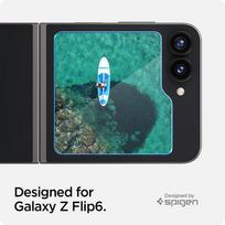 z flip6 - Spigen Glas.TR Sam Z Flip 6 2pcs/2pcs "EZ FIT" AGL07972 tempered glass - 6 nuotrauka