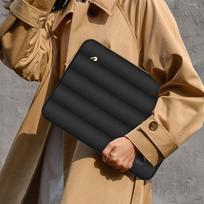 turistine kuprine - Tech-Protect Puffy 15-16 Laptop Bag - Black - 2 nuotrauka