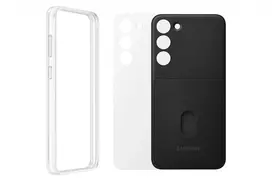 mobilieji telefonai samsung - SAMSUNG Galaxy S23 , nugarėlė, Black - 2 nuotrauka