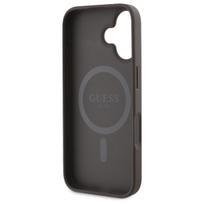 iphone 166 - Guess "PU Leather 4G Colored Ring MagSafe Case iPhone 16" Brown - 3 nuotrauka