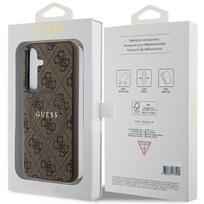 samsung s24 deklas leather - Telefono dėklas Guess, Samsung Galaxy S24, ruda - 2 nuotrauka