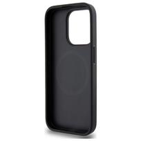 iphone 15 pro telefonai - DKNY Grained Metal Logo MagSafe iPhone 15 Pro Max Case - Beige - 3 nuotrauka
