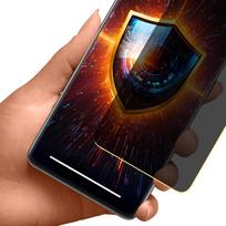 s21 ultra apsauginis stiklas - 3mk "Silky Matt Privacy" Apsauginis filmas Samsung Galaxy S21 Ultra 5G - 5 nuotrauka