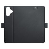 telefono pinigine iphone - 3MK "Wallet Case iPhone 16" Black - 7 nuotrauka