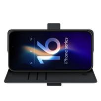 telefono pinigine iphone - 3MK "Wallet Case iPhone 16" Black - 11 nuotrauka