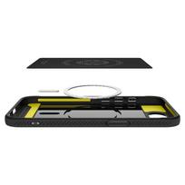 apple 17e - Spigen Rugged Armor MagSafe dėklas iPhone 16e - Juodas (Black) - 8 nuotrauka